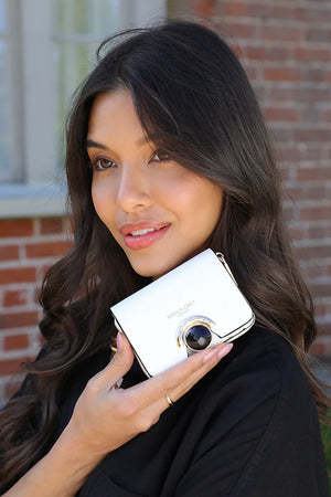 White Erin Purse