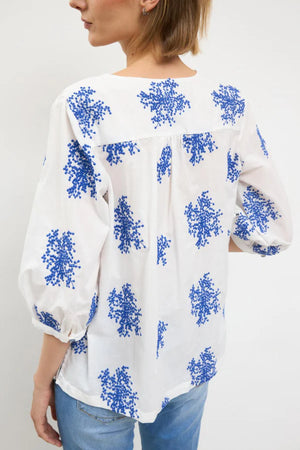 Blue Espinela Blouse