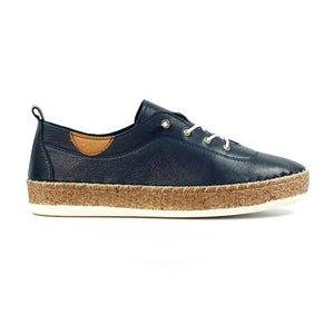 Navy Blue Evie Plimsoll