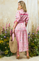 Load image into Gallery viewer, Pink Fern Dress
