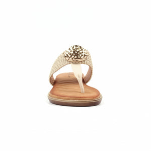 White Fiona Sandal