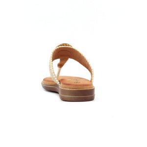 White Fiona Sandal