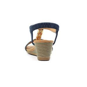 Navy Florence Sandal