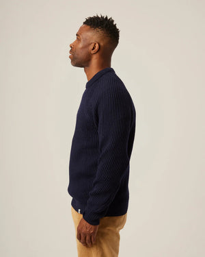 Navy Ford Crew Neck Sweatet