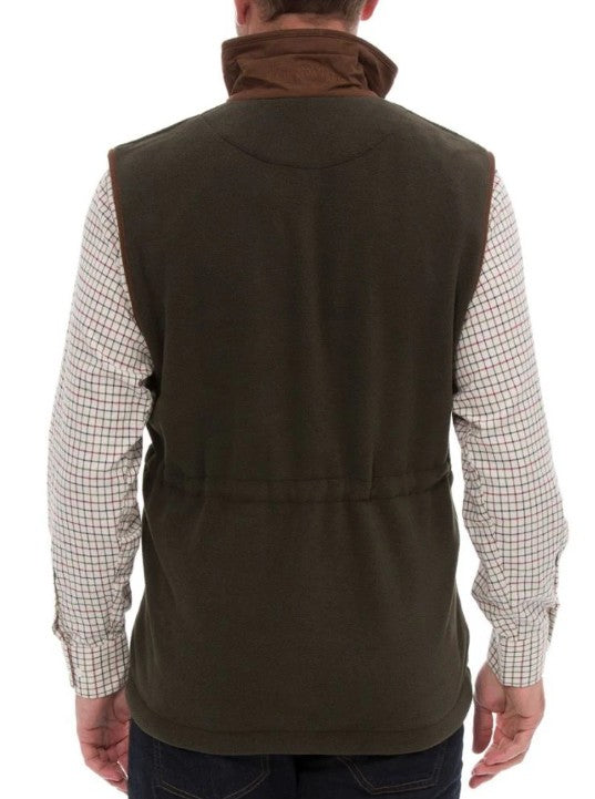 Green Fleece Gilet