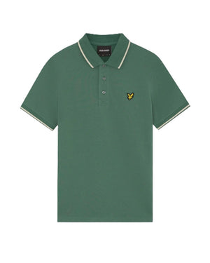 Green Tipped Polo Shirt