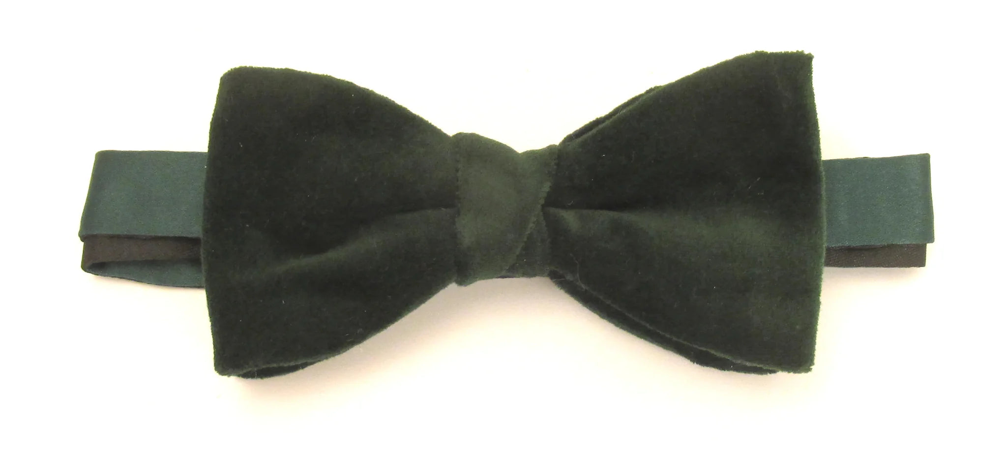 Forest Velvet Bow Tie