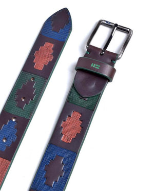 Brown Ethnic Motifs Belt