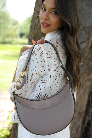 Taupe Hester Shoulder Bag
