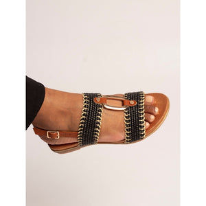 Black Jules Sandals