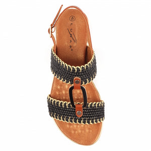 Black Jules Sandals