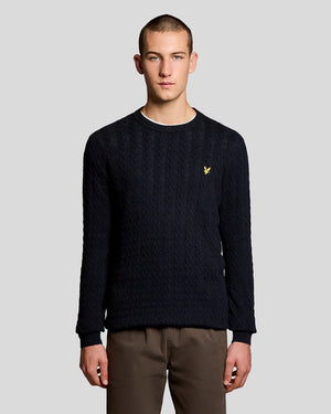 Navy Crew Neck Jumper