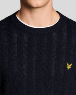 Load image into Gallery viewer, Navy Crew Neck Jumper
