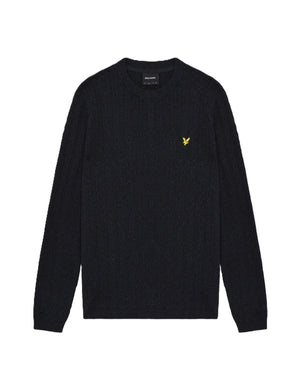 Navy Crew Neck Jumper