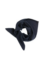 Load image into Gallery viewer, Navy Triangle Scarf
