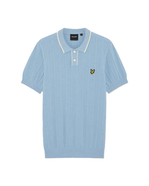 Blue Tipped Polo Shirt