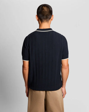 Navy Tipped Polo Shirt