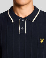 Load image into Gallery viewer, Navy Tipped Polo Shirt
