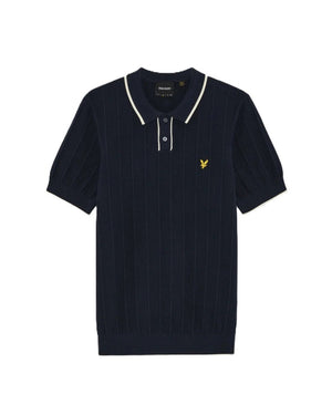 Navy Tipped Polo Shirt