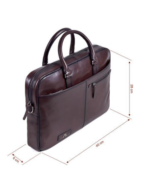 Oxblood Laptop Bag