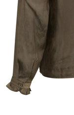 Load image into Gallery viewer, Brown Snake Textured Blouse
