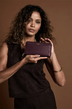 Load image into Gallery viewer, Purple Capriana Large Purse
