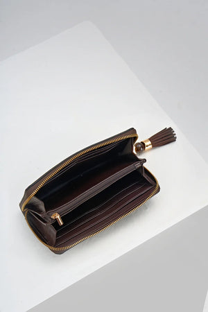 Chocolate Capriana Large Purse