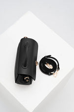 Load image into Gallery viewer, Black Delia Mini Crossbody
