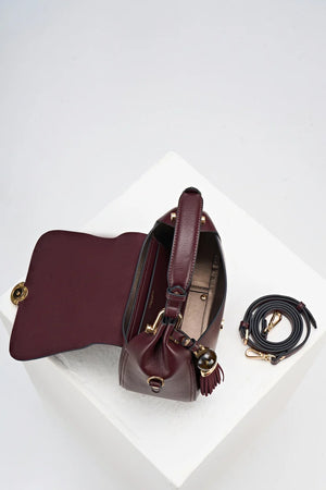 Purple Diana Crossbody