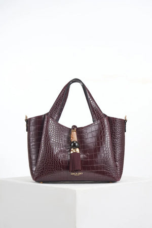 Purple Small Etta Tote Bag