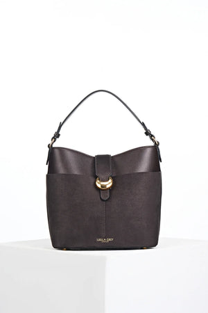 Chocolate Indra Bucket Crossbody