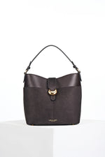 Load image into Gallery viewer, Chocolate Indra Bucket Crossbody
