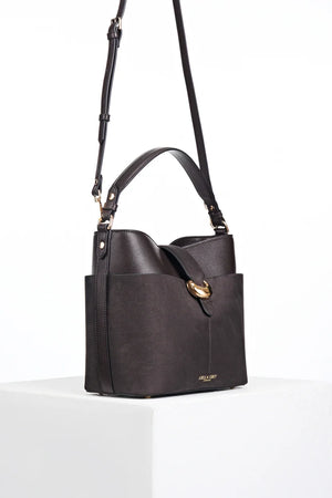 Chocolate Indra Bucket Crossbody