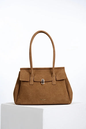 Tan Natalia Tote Bag
