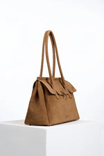 Load image into Gallery viewer, Tan Natalia Tote Bag
