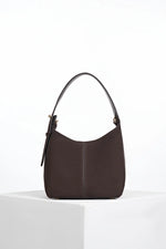 Load image into Gallery viewer, Chocolate Grab Handle Roxanne Bag
