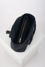 Load image into Gallery viewer, Navy Saskia Tote Bag

