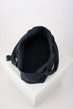 Load image into Gallery viewer, Navy Saskia Tote Bag
