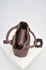 Load image into Gallery viewer, Taupe Suky Woven Crossbody
