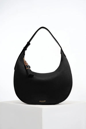 Black Scoop Theodora Hobo