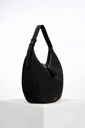 Black Scoop Theodora Hobo