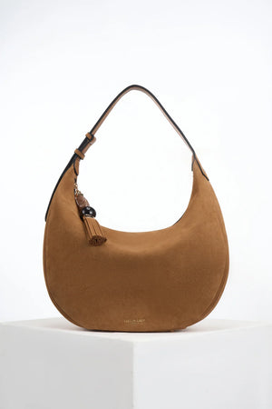 Tan Scoop Theodora Hobo