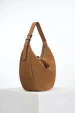 Load image into Gallery viewer, Tan Scoop Theodora Hobo
