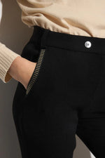 Load image into Gallery viewer, Black Luncaria Trousers
