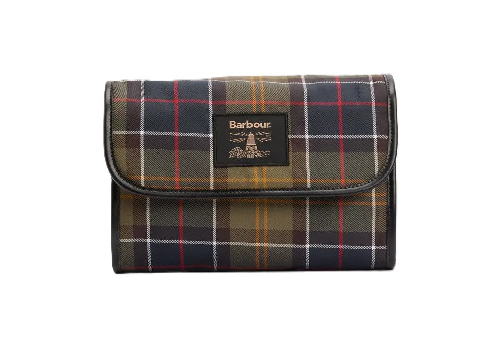 Tartan Hanging Wash Bag