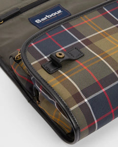 Tartan Hanging Wash Bag