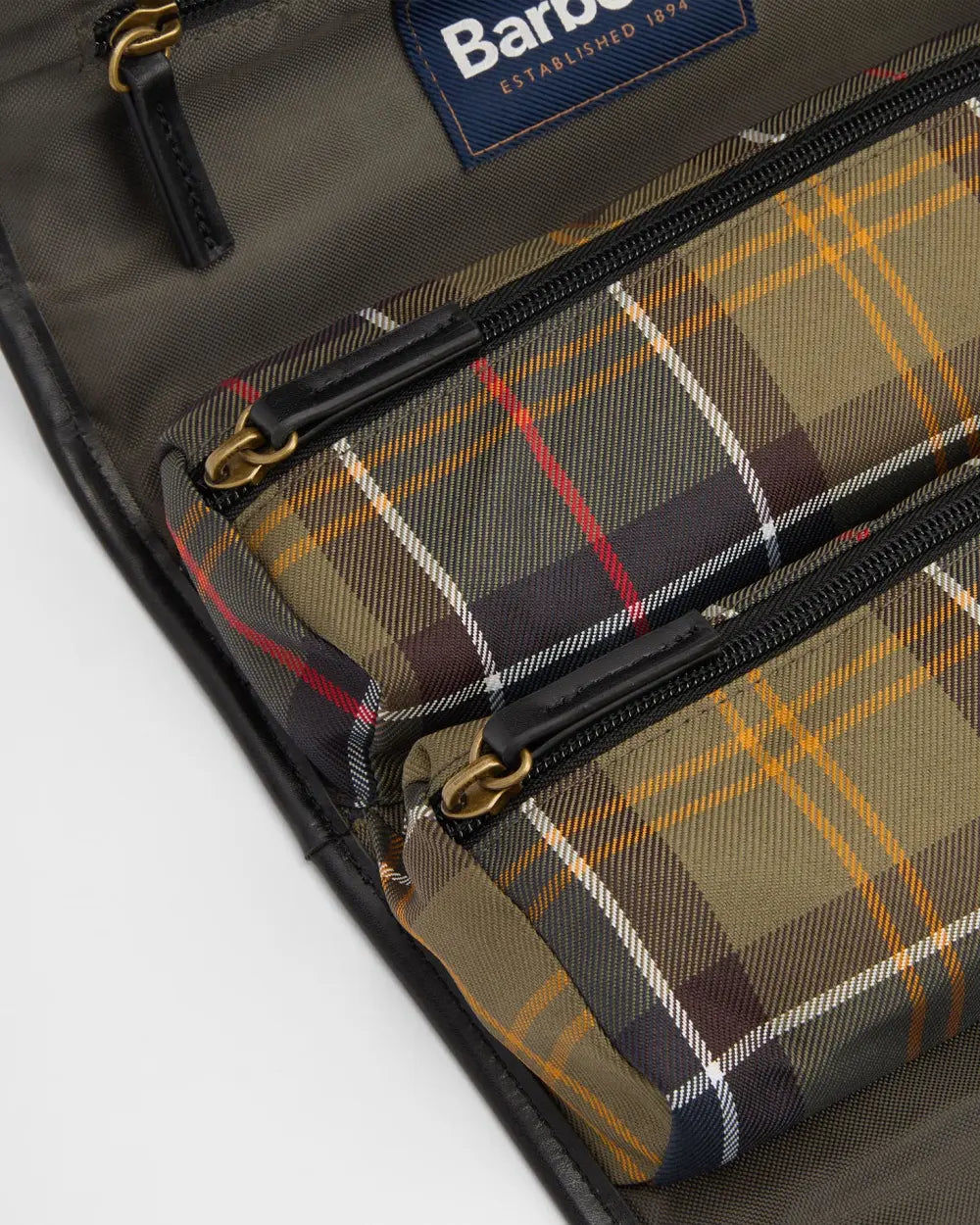 Tartan Hanging Wash Bag