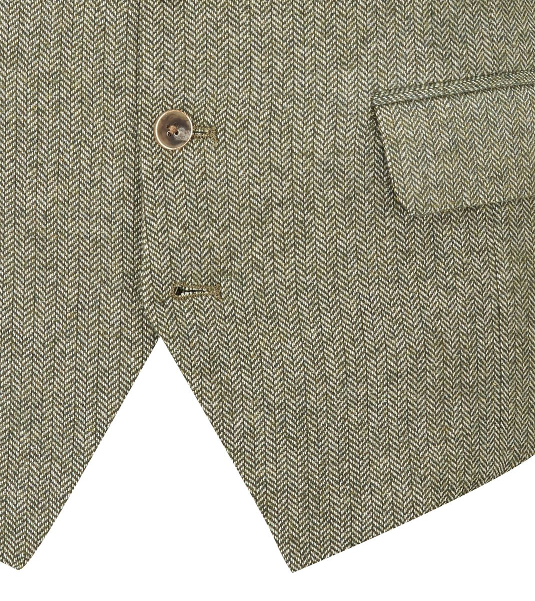 Skopes Sage Jude Herringbone Waistcoat