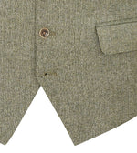 Load image into Gallery viewer, Skopes Sage Jude Herringbone Waistcoat
