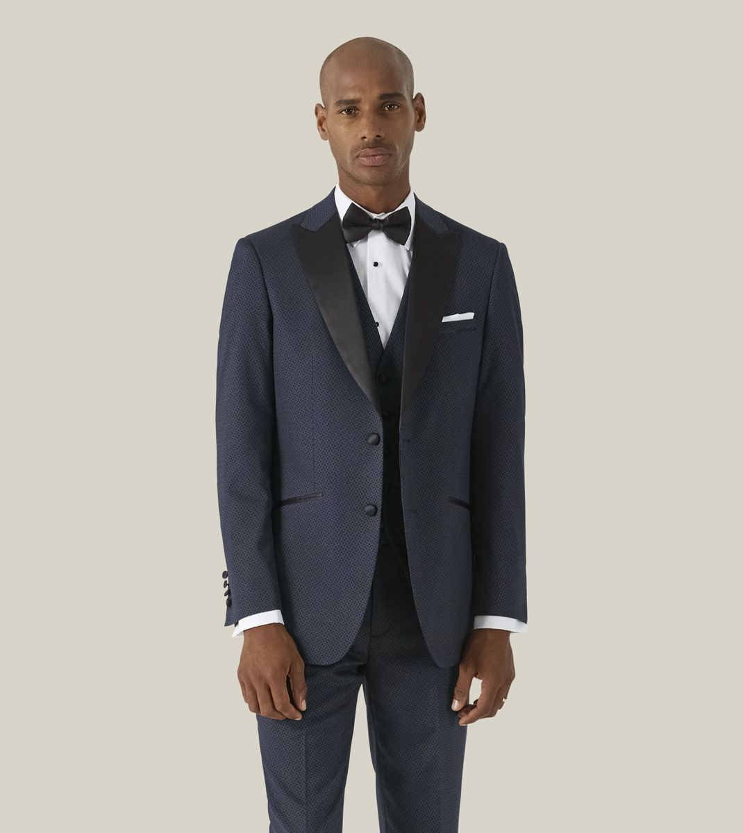 Skopes Navy Cuba Dinner Jacket Navy Regular Length